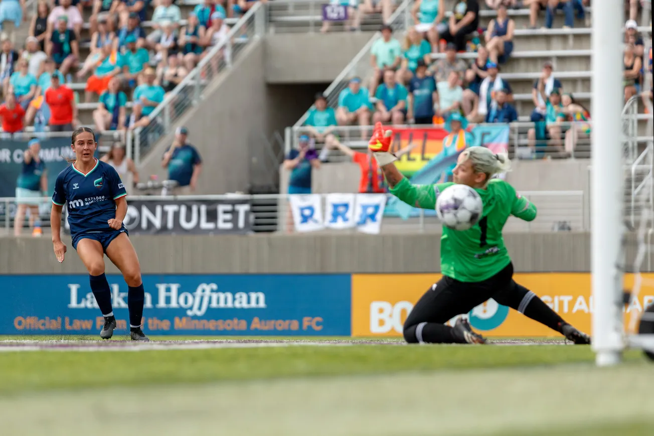 MN Aurora Showcases Depth, Creativity in 10 Goal Rout of RKC