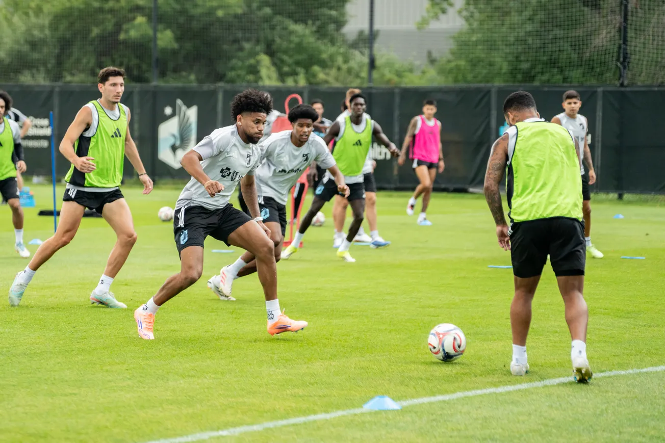 Training Tidbits: Academy player joins session, Malone in MN