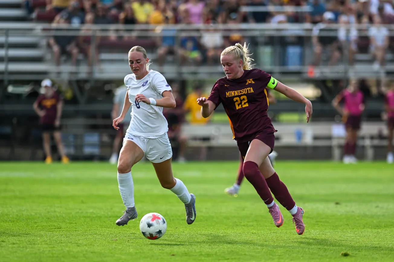 Gophers score twice against Tommies en route to third win of 2026